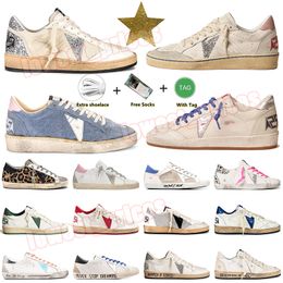 Golden Goose Sneakers women GGDB Shoes Designer de luxe Superstar chaussures ball star sneakers marque italienne loafers plate - forme hommes femmes mocassins dhgate 【code ：L】