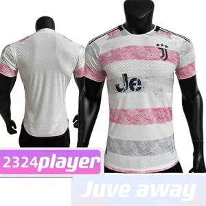 2023 Free Ship Football TT Shirt Away Nouvelle version de joueur Jacquard Top à manches courtes Soccer Jerseys Away Player Version Chemise courte pour hommes Saison 23/24