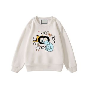 2023 Diseñadores para niños Sudadera con capucha 100% algodón Letras de dibujos animados con capucha Sudaderas para niños Ropa para niños Bebés Niñas Suéteres de lujo CYD23102607