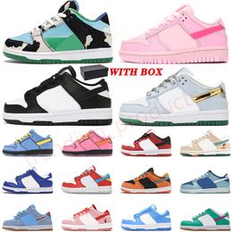 2023 kinderen traviss scottss schoenen peuter lage schoen designer sneakers lage baby trainers triple roze zwart indigo waas kind jeugd zuigelingen enfant jongen meisje kinderen maat 35