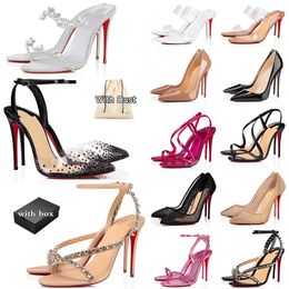 christian louboutin red bottoms Concepteur donc Kate chaussures à talons hauts pompes pour les femmes avec des chaussures en caoutchouc pointues【code ：L】