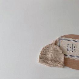 2023 Korea Baby Breat Hat Infant Beanie voor meisjes jongens schattige baby motorkap caps elastische kinderen hoeden pasgeboren baby accessoires