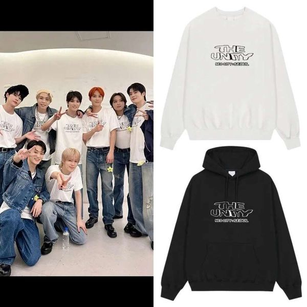 Sweat à capuche KPOP NCT127 NEO CITY SEOUL THE UNITY pour hommes/femmes, vêtements d'aide au Design, même unisexe, Streetwear, 2023