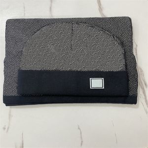 2023 L Modeontwerper Beanie Sjaal Hoedensets Femmes Scadroet Set Hiver chaud Chapeauxet Chapeau de bonnet pour hommes 2-delig pak Hoeden Sjaals Sets Klassiek 9 stijl V3