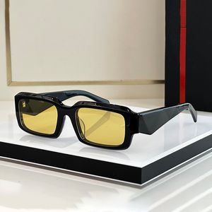 2023 lunettes de soleil pour femmes nuances de créateurs cadre en acétate version premium convexité et dimensionnalité marque de mode UVA UVB lunettes de soleil rectangulaires pour hommes multicolores