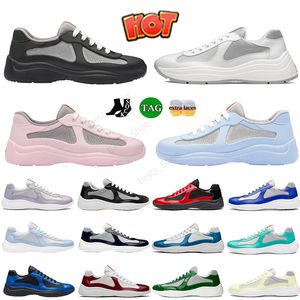 Amerikaanse cup Xl Casual schoenen Heren Dames Laag Leer Nylon PVC Mesh Veters Campus Sport Triple Zwart Wit Rubberen zool Stof Trainers Designer Sneakers Maat EUR38-46