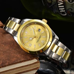 2023 Lao Jia Diary quartz herenhorloge met stalen band