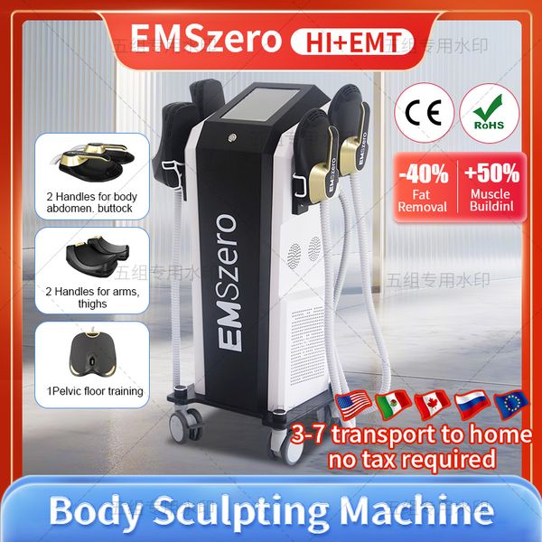 2024 dernière 14 Tesla 6500W DLS EMSLIM NEO Machine de sculpture corporelle EMS Fitness stimuler les muscles minceur Nova RF Emszero