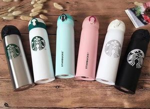 La última taza de Starbucks de 16OZ de 2023, las tazas de café de acero inoxidable son las favoritas para hombres y mujeres, admiten PPD personalizado