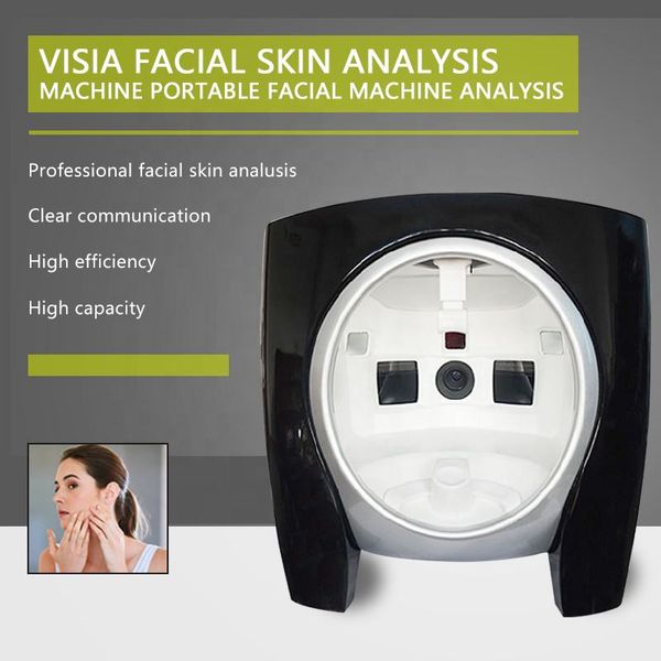 2023 último sistema de diagnóstico de piel 3D dermatoscopio 8 espectro Uv luz escáner de piel analizador analizador de piel máquina visia