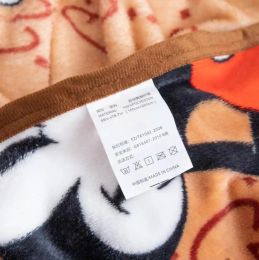 2024 Último diseñador Manta Impresión de letras Manta para el hogar Alfombra para niños adultos Ropa de cama textil para el hogar Sofá Viajes al aire libre