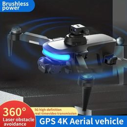 2023 Dernière version F1 WIFI Drone avec GPS/moteur sans balais + cardan anti-secousse + version double caméra 4K HD réglable OBSTACLE laser ÉVITER les drones à capteur