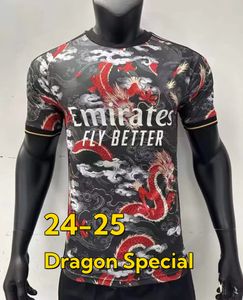 24-25 Real Madrids Special Soccer Jerseys Dragon Pre Match Training Mens Uniforms Jersey Man Football Shirts 2024 2025 Fansversie