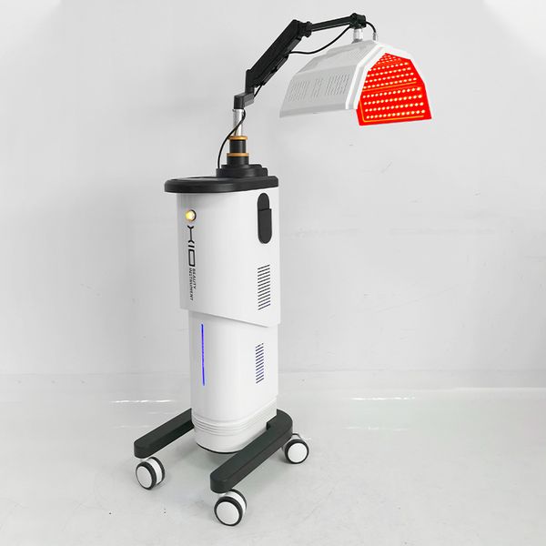 2023 LED PDT Máquina de estiramiento facial con láser Máquina de rejuvenecimiento de la piel PDT Color Photon Rejuvenecimiento Instrumento de belleza Máquina de terapia LED con 7 colores