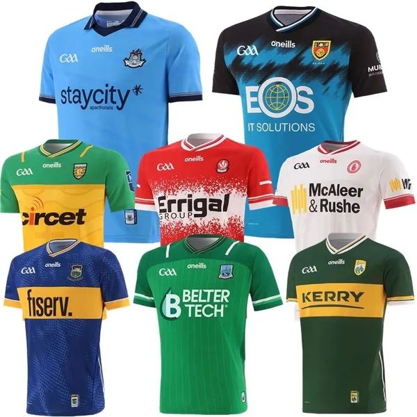 23/24 Limerick Cork Dublin Gaa Jerseys 22 23 24 Down Louth Antrim Wicklow Mayo Hurling Derry Retro Cork Classic Home Away Shirt S-5XL 666