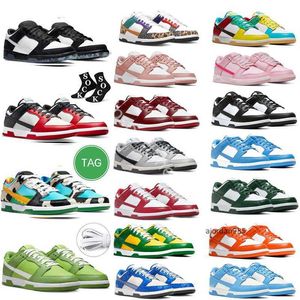 2023 lows dunksb panda zapatos para correr diseñador hombres mujeres Pine Green University Red Triple Pink white unc photon dust off sail cool grey fog