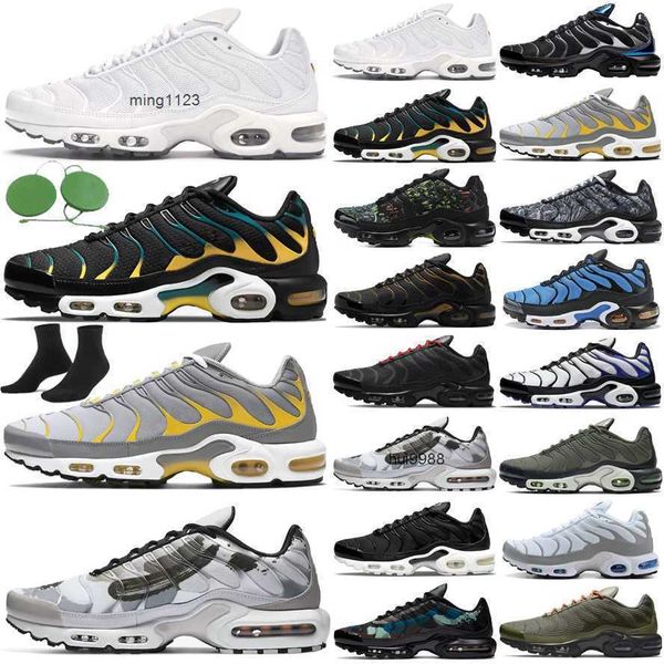 2023 Lows tn plus tnplus chaussures de basket-ball de course hommes femmes triple noir blanc Hyper Blue Reverse Sunset hommes formateurs baskets de sport coureurs