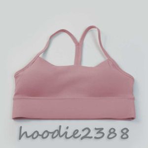 LU-07 camisetas sin mangas de Yoga con espalda cruzada para mujer, Top deportivo sin mangas para Fitness, camisas ajustadas acanaladas para correr y gimnasio con sujetador incorporado, 2023