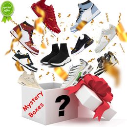 2023 Lucky mystery box 100% chaussures de basket-ball surprise 4s running tn plus triple s nouveauté cadeaux de Noël livraison gratuite la plus populaire