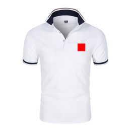 2023 Luxury Brand Mens Designer Polo T Shirt Fashion Summer Lapel de manga corta Top Camiseta Polos Polos