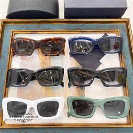 2023 designer di lusso New P family plate occhiali da sole alla moda Rete da donna rossa ins Stesso stile occhi di gatto personalizzati Occhiali da sole SPR13ZS