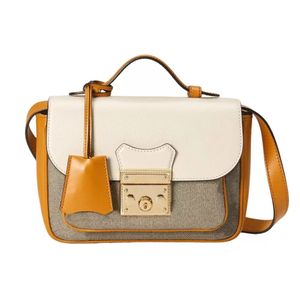 2023 Luxury designer schoudertassen Cross Body Messenger Bag of draagbare handtassen koppelingssportel beroemd merk hangslotcollectie ontwerp