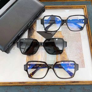 2023 lunettes de soleil design de luxe New Same Love Cadre de lunettes Black Plate Square Slim Appearance Anti Blue Light Glasses ch3438