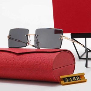 2023 Gafas de sol de diseño de lujo en el extranjero NUEVO para hombres y mujeres Card Card Gafas de sol en el hogar Gamias Turismo Especial 3468 Estilo 00xf64