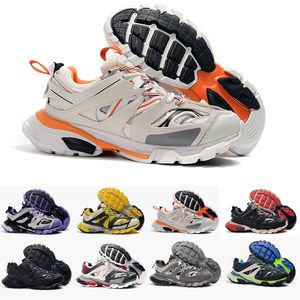 2023 Luxury Designer Track 3 3.0 Men Women Casual Shoes Riple White Black Sneakers Tess.S. Gomma lederen trainer nylon gedrukt platform trainers schoenen 35-45