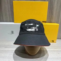 2023 luxe mode pêcheur chapeau Simple lettre brodé casquette de baseball pare-soleil coupe-vent loisirs fête Couple chapeau à larges bords chapeau