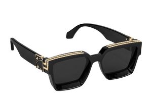 2023 Luxe MILLIONAIRE zonnebril voor heren dames full frame Vintage designer Evidence Zonnebril Millionaires Cyclone Glanzend goud Heet verkoop Verguld Top96006