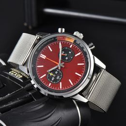 2023 luxe Original marque hommes montre Navitimer B01 mode affaires montre automatique Date Quartz horloge bracelet en acier cadeau breitling
