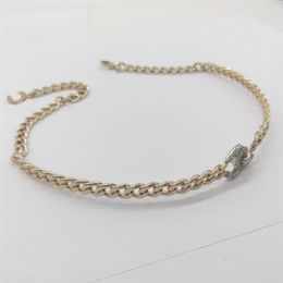 2023 Charme de qualité de luxe ouvert bracelet pendentif collier ras du cou avec diamant en deux couleurs plaqué avec tampon de boîte PS7443B277b