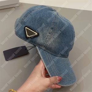 2023 Luxurys Mens Ball Caps Washed Denim Womens Berretto da baseball Casquette Cappelli per uomo Designer Cappelli aderenti Gorras Cappello Fashion Caps