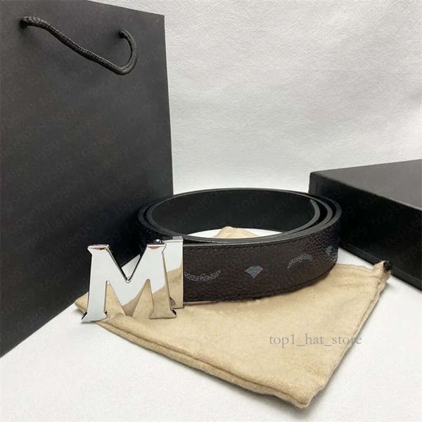 2023 m Luxury Designer Belt Buckle Fashion Geothe Super Cuir Women Belts For Men Letter Double Big Gold Silver Classical 592