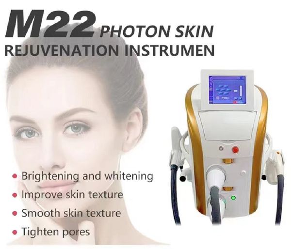 2023 M22 IPL Machine d'épilation à cheveux Super photon laser IPL OPT CACES DE L'ACNE MACHINE DE PIGMENT