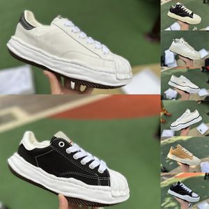 2023 Maison Mihara Yasuhiro Designer Chaussures Toe Cap MMY Blakey OG Sole Toile Chaussures Basses MiharaYasuhiro Luxe Casual Sport Femmes Hommes Femmes Baskets Sneaker