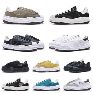 2024 Maison Mihara Yasuhiro Chaussures de créateurs Blakey Og Sole Toile à orteil bas Cap mmy Miharayasuhiro Mens Womens Luxury Casual Sport Trainers Sneakers