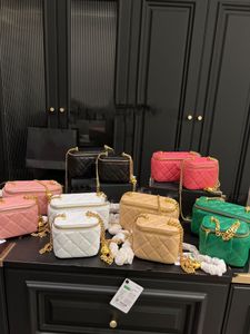 2023 Boîte de maquillage Sac fourre-tout Femmes Sacs à main de créateurs Sacs de toilette cosmétiques Trousses de toilette Rangement Cosmétique-Joli sac de maquillage Étuis de luxe Portefeuille portefeuille bourse cadeau