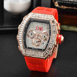 2023 Man Tian Xing Series Mens Watch Six Naald Wine Barrel Quartz 1no.1