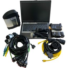 Outil de connexion SD Star C4 2023 mo pour BMW ICOM Next Diag Obd2 Scanner de programmation de Diagnostic 1 to HDD multilingue d630 Lapto