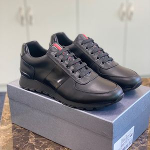 2023 Hommes Amérique Baskets En Cuir De Haute Qualité En Cuir De Vachette Baskets Plates Noir À Lacets Casual Chaussures En Plein Air Runner Baskets marque Fallow chaussures