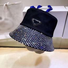2023 mannen en vrouwen Designer Bucket Luxury merk hoed mode diamant visser hoed winter beanie box hoed honkbal cap 5a kwaliteit