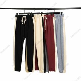 2023 Hommes Automne Hiver Mode Pantalon Femmes Mans High Street Silicone Lettres Imprimer Pantalon Hommes Essential Pantalons De Survêtement Couples Hiphop Casual Marque