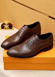 2023 Mannen Designer Jurk Schoenen Klassieke Mocassins Echt Leer Kantoor Bruiloft Lopen Flats Mannelijke Merk Casual Business Oxfords Maat 38-46