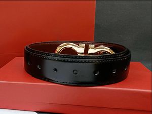 Designers masculins ceintures mode décontractée lettre lisse boucle femme masculine largeur de ceinture en cuir 3,3 cm avec motif litchi classique livraison gratuite