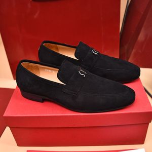 2023 Mannen Jurk Schoenen Mode Toevallige Merk Designer Loafers Mocassins Ademend Slip Op Business Rijden Schoenen Maat 38-45
