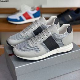 2023 Hombres Fashion Casual Shoes Cup America Progettista Patent Leather and Nylon Lusso Sneakers Shoe HM011529