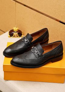 2023 hommes chaussures habillées formelles Masculino en cuir véritable élégant costume Oxford chaussures marque Designer hommes décontracté bureau mocassins taille 38-45