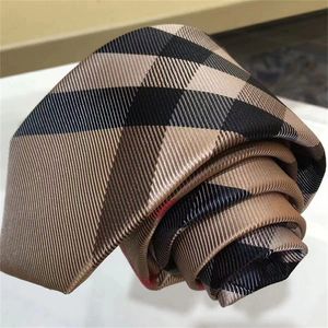 2023 Men Nek Ties Designer Ties Fashion Heren NecTies Letter Print Business Handgemaakte Craved Cravat 100% Silk Luxury topkwaliteit